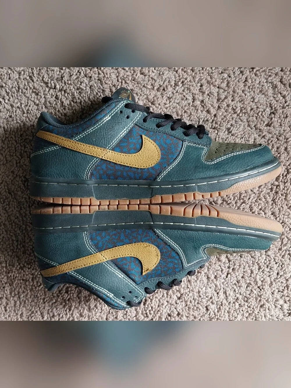 Nike Dunk Low Seaweed Ochre Khaki GS 7Y Womens 8.5